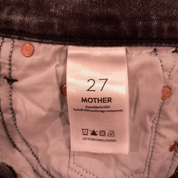 Mother Insider Crop Step Fray Jeans - Picture 9 of 11